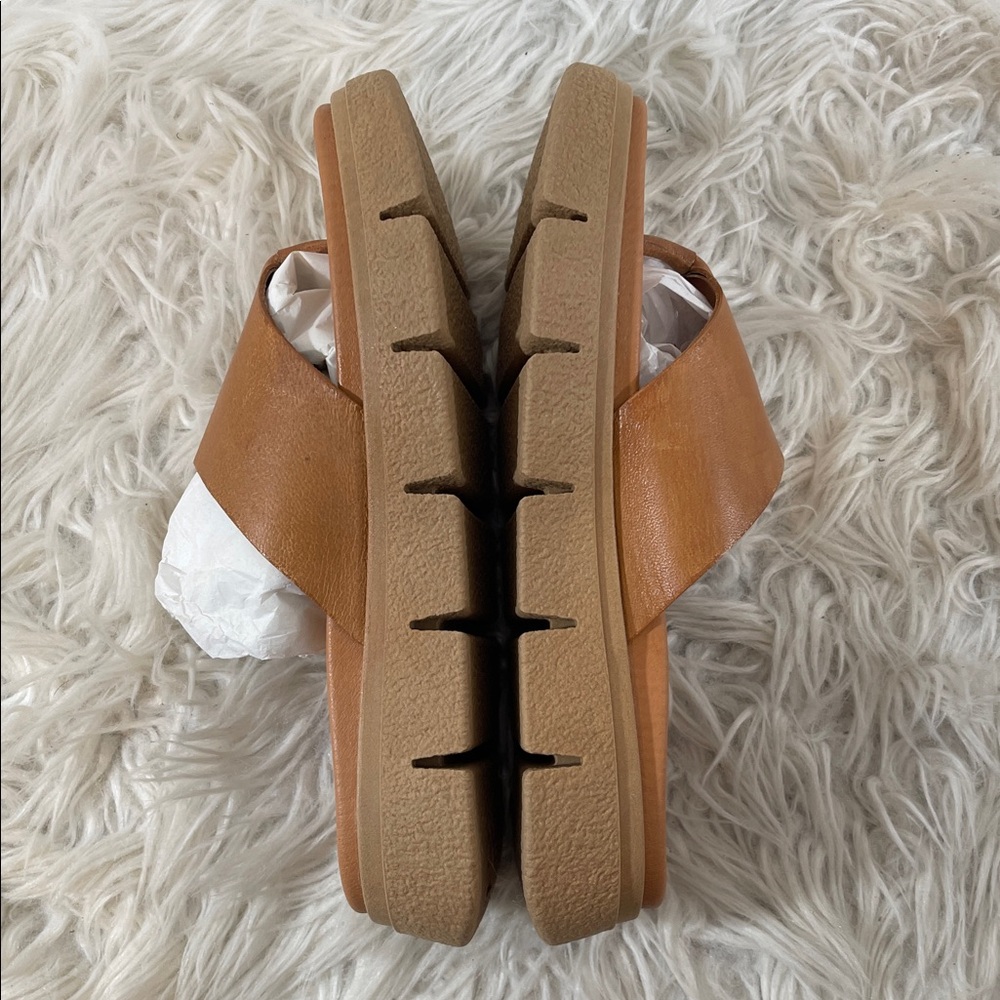 Cougar Ponyo Brown Slip On Sandals Size 8 Made In Spain NEW - Picture 8 of 13
